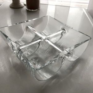 Kronso of Poland Glass Serving Tray